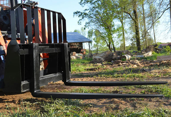 Loflin Fabrication Skid Steer Heavy Duty Pallet Forks