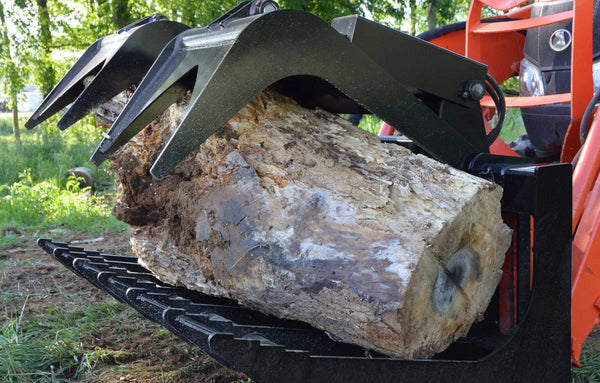 Loflin Fabrication Skid Steer Medium Duty Root Grapple