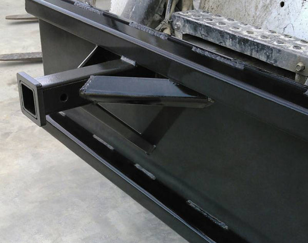 Loflin Fabrication Skid Steer Reese Trailer Hitch Adapter
