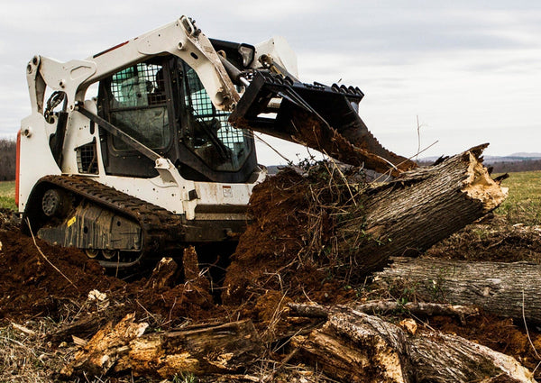 Loflin Fabrication Skid Steer Stump Bucket